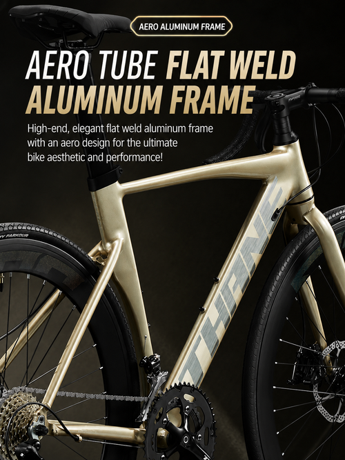 Crack Stone aluminum alloy flat handlebar road bike