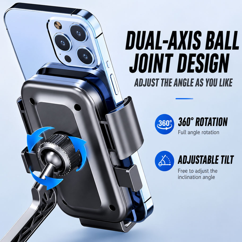 New Model Bicycle Phone Holder - Shockproof and Anti-shake