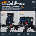 Mountain bike phone holder, photography shockproof mount